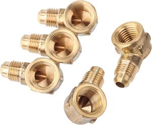 Coude femelle en laiton sur mesure de haute qualité (AOL-166) SAE # 010203 - Product Image 5