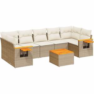 Set Divano da Giardino Beige - Product Image 2