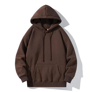 Sweat à capuche pour homme, streetwear tendance, pull-over, tissu doux au toucher, coupe décontractée, mode urbaine, haut décontracté essentiel pour tous les jours - Product Image 3