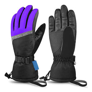 Gants de ski imperméables pour l'hiver, thermiques, coupe-vent, pour snowboard, compatibles écran tactile, pour hommes et femmes, sports de plein air, randonnée, mitaines chaudes - Product Image 2