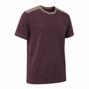 เสื้อยืดคอกลมผ้าฝ้ายพลัมขายส่ง น้ำหนัก 220 กรัม ระบายอากาศได้ดี พรีเมียม แขนสั้น เสื้อผ้าลำลองผู้ชาย พร้อมส่งสำหรับผู้ค้าส่ง - Product Image 3