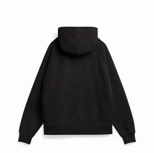Ensemble survêtement décontracté noir pour femme : sweat à capuche et short, coupe oversize, personnalisable - Product Image 4