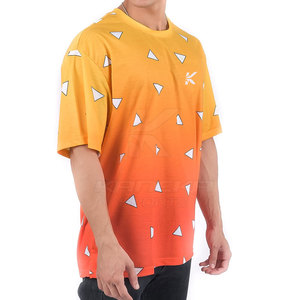 เสื้อยืดโอเวอร์ไซส์ผู้ชายทรงปกติ ผ้าฝ้าย 100% คุณภาพสูง แห้งเร็ว ระบายอากาศได้ดี สวมใส่สบายสำหรับฤดูร้อน - Product Image 4