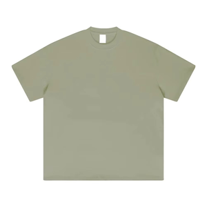 Camisetas de Hombre de Alta Calidad, Manga Corta, para Verano, Casuales, Tallas Grandes, Transpirables, de Algodón/Poliéster, Color Sólido, Cuello Redondo - Product Image 5