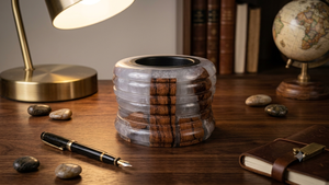 Quemador de Incienso de Madera Hecho a Mano, Difusor de Aromaterapia, Porta Incienso Decorativo para Meditación en el Hogar - Product Image 3