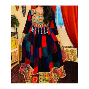 Vestido Largo de Diseño Original para Mujer, Vestido Afgano Bordado al por Mayor para Fiesta, Alta Calidad a Precio de Mayoreo - Product Image 2