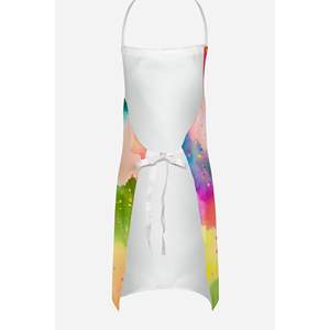 Grand tablier Hippie Dawg multicolore pour adultes Serveur de cuisine unisexe pour la cuisine avec Labrador en chocolat pour femmes hommes - Product Image 4