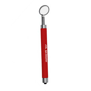 Espejo Bucal Dental con Luz LED, Mango de Color Rojo, Acero Inoxidable, Espejo de Diagnóstico para Examen Oral, Inspección Dental - Product Image 6
