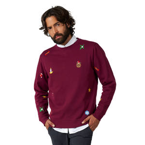 Sweat-shirt pour homme de haute qualité, dernier design, avec broderie, en coton molletonné, durable, respirant, pour l'hiver - Product Image 1