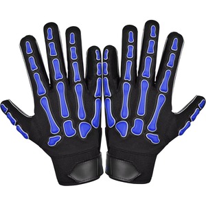 Guantes de Fútbol Americano Acolchados para Hombre, Diseño en Relieve, Antideslizantes en la Palma, Protección Cómoda para las Manos, Ajuste Personalizado - Product Image 2
