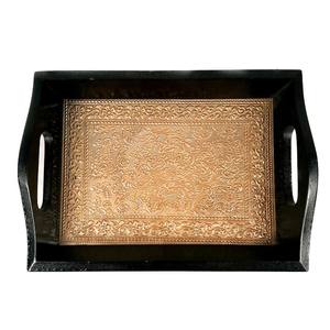 Encantadora bandeja de servicio que crea un ambiente acogedor para los invitados, bellamente elaborada por KHOOSI OVERSEAS - Product Image 3