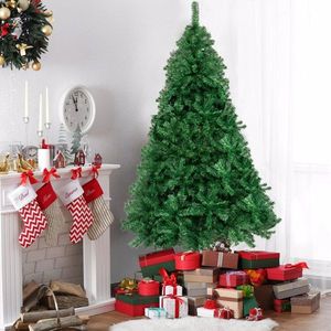 Albero di Natale in Pino Non Illuminato da 1,5 m, 500 Rami, Robusto Supporto in Metallo da 60 cm, per Ufficio, Casa, Negozio, Realizzato in PET e PVC Durevoli - Product Image 6