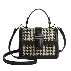 2026 new print fashion women's <b>bag</b> simple atmosphere <b>small</b> square <b>bag</b> single <b>shoulder</b> crossbody <b>bag</b> - Product Image 1