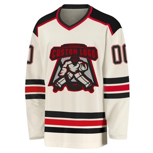 Diseño de camiseta de hockey sobre hielo, uniforme deportivo personalizado con impresión, tela transpirable, ligera y duradera, ropa de hockey, deportes de equipo, OEM - Product Image 6