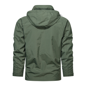 OEM Custom Design Hiking <b>Rain</b> Camping Fishing Male Clothing Breathable Jackets <b>Men</b> Outdoor Windproof Jacket Windbreaker <b>Coat</b> - Product Image 2
