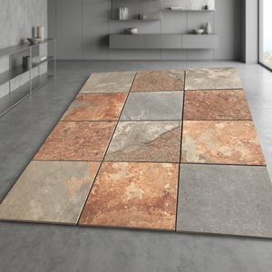 Prix des dalles de pierre naturelle Vistaar 60x60, prix bas pour les sols de patio extérieurs, carrelage rectifié en céramique 60x120, résistant, R11, prix en Chine - Product Image 1