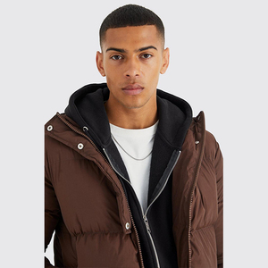 Veste matelassée pour homme, très vendue, imperméable, respirante, logo sur le devant, design personnalisé, coupe classique, décontractée, pour le printemps - Product Image 6