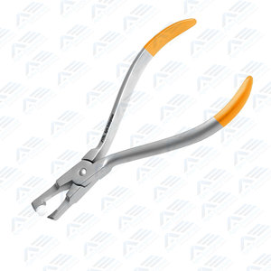 Alicates para quitar soportes Tc, punta de nailon, mango dorado, aparatos de ortodoncia, alicates de soporte de acero inoxidable, venta al por mayor, instrumentos médicos - Product Image 6
