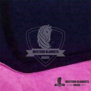 Haute qualité sur mesure 32x32 Sports de plein air équestre laine occidentale en peau de mouton polaire tapis de selle polycoton robuste - Product Image 5