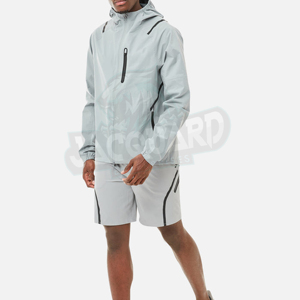 Nuevo Conjunto de Dos Piezas Personalizado de Moda para Hombre, Ropa Deportiva, Chaqueta Cortavientos Reflectante 3M, Conjunto Deportivo para Hombre, Conjunto de Verano - Product Image 4