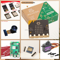 Placa de Desarrollo BBC Microbit V2.2, Programación en Python, BT 5.0, Altavoz y Micrófono Integrados, Educación STEM, Computadora