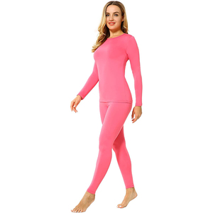 Ropa Interior Térmica Larga para Mujer de Último Diseño y Alta Calidad, Personalizable con Logotipo, Tejido de Algodón y Poliéster - Product Image 5