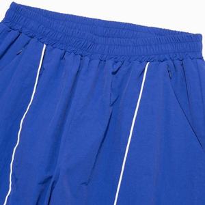 เสื้อแจ็คเก็ตกันลมน้ำหนักเบาแบบ unisex สีน้ำเงินทรงโอเวอร์ไซส์ ชุดเสื้อและกางเกงผ้า soft shell คอตั้ง ซิป ระบายอากาศได้ดี - Product Image 5