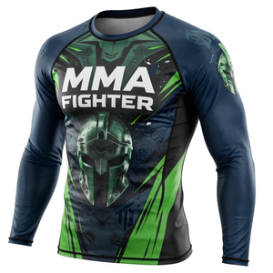 Camiseta de Compresión Personalizada para Hombre, Manga Larga, para Gimnasio y Fitness, Protección UV, Transpirable, Ecológica, con su Propio Diseño - Product Image 4