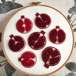 Handmade Cotton Beaded Embroidery Charm Luxury Glass Juice <b>Top</b> Multicolored Eco-Friendly Wall Decor India New Design Stylish - Product Image 1