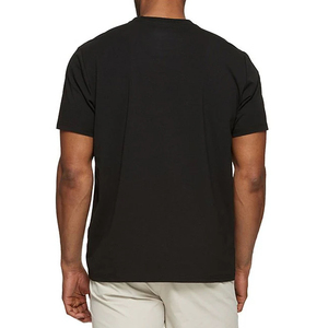 T-shirts pour hommes à col rond en coton et polyester respirant de haute qualité, style streetwear, manches courtes, couleur unie, t-shirt uni doux - Product Image 4