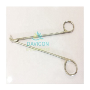 กรรไกรผ่าตัดด้วยตนเองสำหรับหลอดเลือดมีปลายทำมุม60องศา - Product Image 3