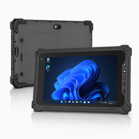 Tablette robuste Windows 10,1 pouces IP65 avec lecteur de codes-barres 2D, 700 nits, lisible en plein soleil, PC industriel pour entrepôt et logistique