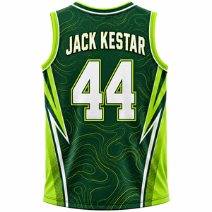 Fabricante y Exportador Mayorista de Camisetas de Baloncesto Personalizadas para Equipos, Proveedor de Ropa Deportiva OEM, Uniforme Atlético, Malla Transpirable de Secado Rápido - Product Image 2