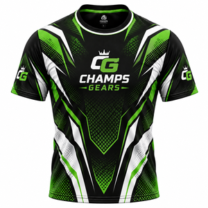เสื้อยืดออกกำลังกายผู้ชายแบบสั่งทำพิเศษ พิมพ์ลายแบบ Sublimation ผ้าโพลีเอสเตอร์ 100% แห้งเร็ว ระบายอากาศได้ดี เสื้อกีฬา ฟิตเนส เทรนนิ่ง OEM - Product Image 2