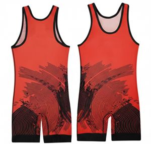 Combinaison de lutte personnalisée pour homme, sublimée, extensible dans quatre directions, séchage rapide, respirante, 85% polyester, 15% élasthanne, pour la musculation - Product Image 1