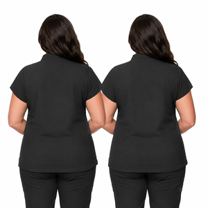 Blouse de travail personnalisée unisexe en coton tricoté et polyester, blouses de laboratoire pour médecins, manches longues, hiver, usage hospitalier et expérimental - Product Image 2