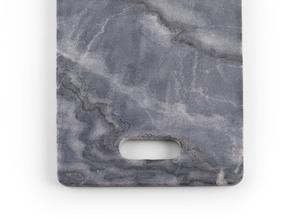 Tabla de cortar de mármol modesta con asa redonda, tabla de cocina premium para preparar alimentos, servir y uso culinario. - Product Image 2