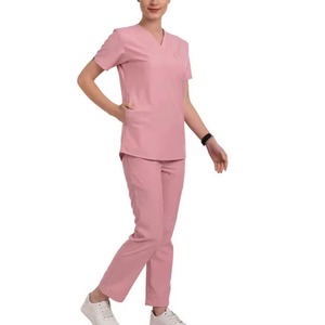 Washable quick dry trending demanding Medical <b>Scrub</b> <b>Set</b> anti shrink top trending anti pilling latest version Medical <b>Scrub</b> <b>Set</b> - Product Image 1