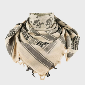 Pañuelo táctico de algodón personalizado 2026, pañuelos de senderismo, shemagh árabe con borlas para hombres y mujeres, bandana táctica de alta calidad - Product Image 5