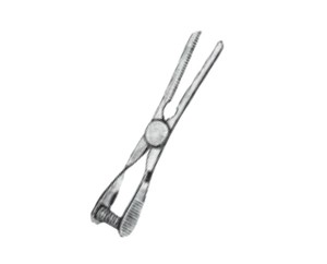 Pince à buldoog ultra-micro droite de 3 cm en acier inoxydable, pince vasculaire atraumatique pour la microchirurgie et la chirurgie cardiovasculaire - Product Image 1