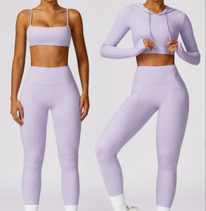 Tissu durable, flexible et résistant aux squats avec soutien de compression pour sculpter le corps, leggings de sport professionnels pour femmes pour la gym et le yoga - Product Image 2