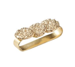 Hot Selling Luxury Knot Design Silver Metal Napkin Ring Holder Elegant Wedding Dining <b>Table</b> Decoration - Product Image 4