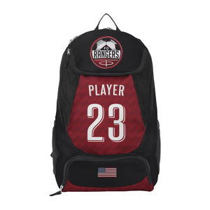 Sacs à dos de football unisexes avec compartiment pour ballon, sacs personnalisés pour équipes sportives avec nom et numéro, sacs en gros pour hommes - Product Image 1