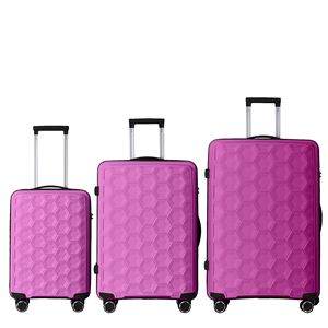 Set di Valigie da Viaggio Leggere a 3 Pezzi con Ruote e Serratura TSA, Angoli Rinforzati, Bagaglio a Mano per Viaggi d'Affari - Product Image 1
