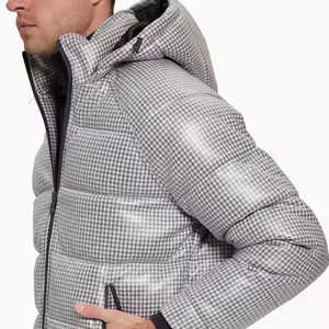 Men's High Quality Puffer Jacket Outdoor Insulated Winter <b>Coat</b> For Cold Weather Hiking And Travel - Product Image 3