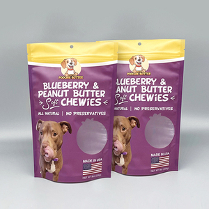 Bolsa de Plástico Personalizada para Alimento de Mascotas, 200g, 500g, 1kg, con Cierre Hermético, para Comida de Perro, con Ventana - Product Image 5