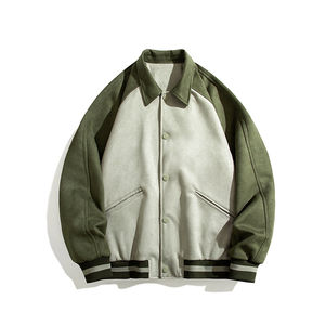 Chaqueta Bomber Transpirable de Algodón 100% para Hombre, Personalizada al por Mayor, Estilo Urbano con Logotipo Frontal y Diseño Personalizado - Product Image 1