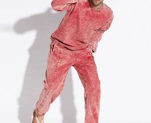 <b>Men</b> Casual Tracksuit Two Pieces Set Autumn Skinny Fit <b>Long</b> Sleeve Zipper <b>Cardigan</b> Coat Drawstring - Product Image 4