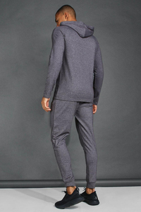 Most selling Custom Sublimation <b>Men</b> Summer Grey Jogging Track Suit Long Zipper Breathable <b>Thermal</b> Quick Dry - Product Image 5