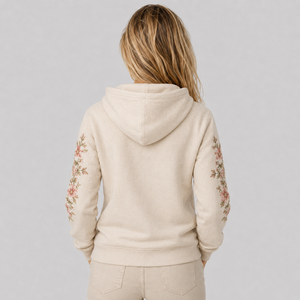Hoodie tendance pour femmes, broderie personnalisée, logo sur mesure, coton doux, molleton chaud et respirant, pull décontracté, streetwear pour femmes - Product Image 6